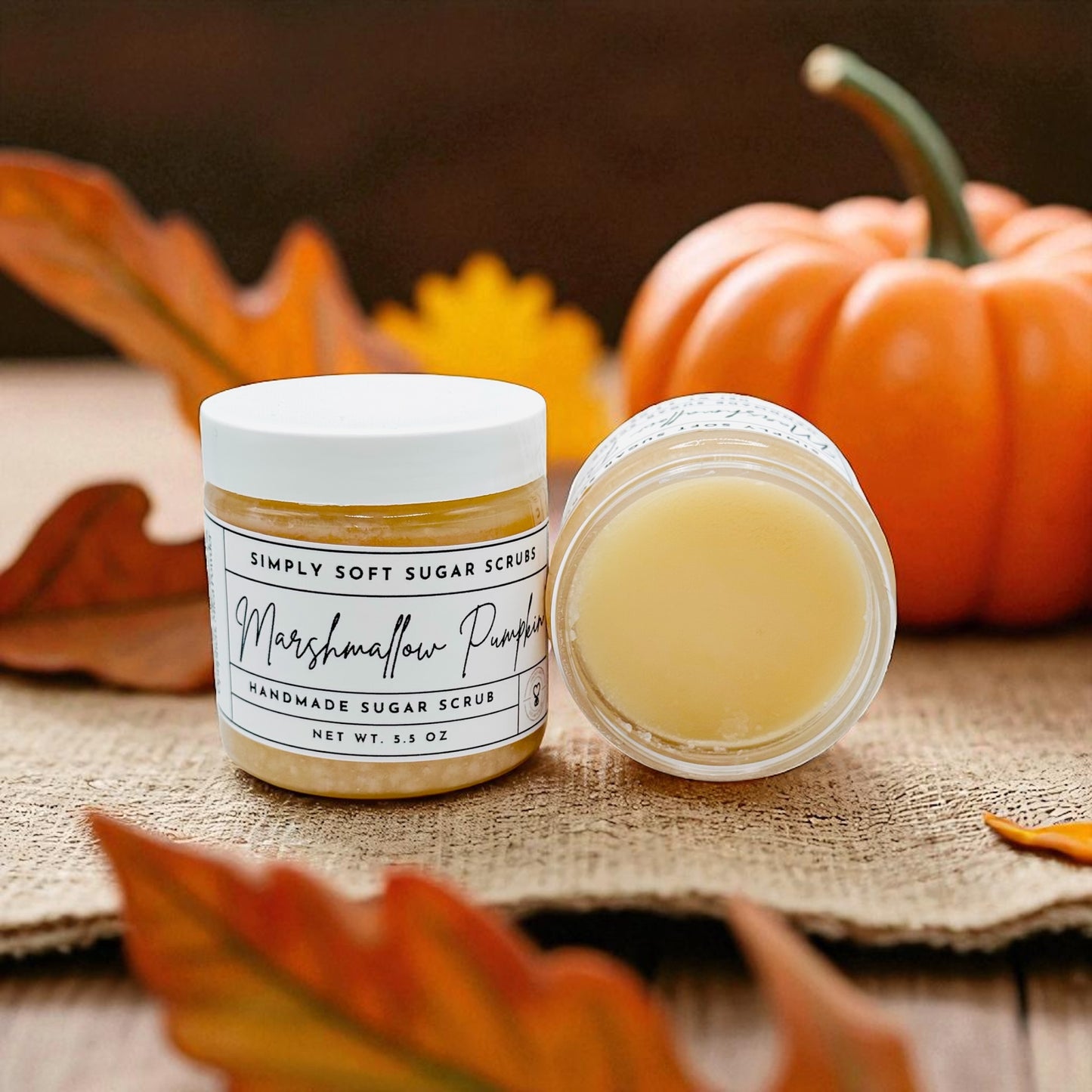 Marshmallow Pumpkin Sugar Scrub