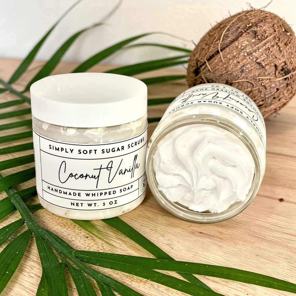 Coconut Vanilla Whipped Soap