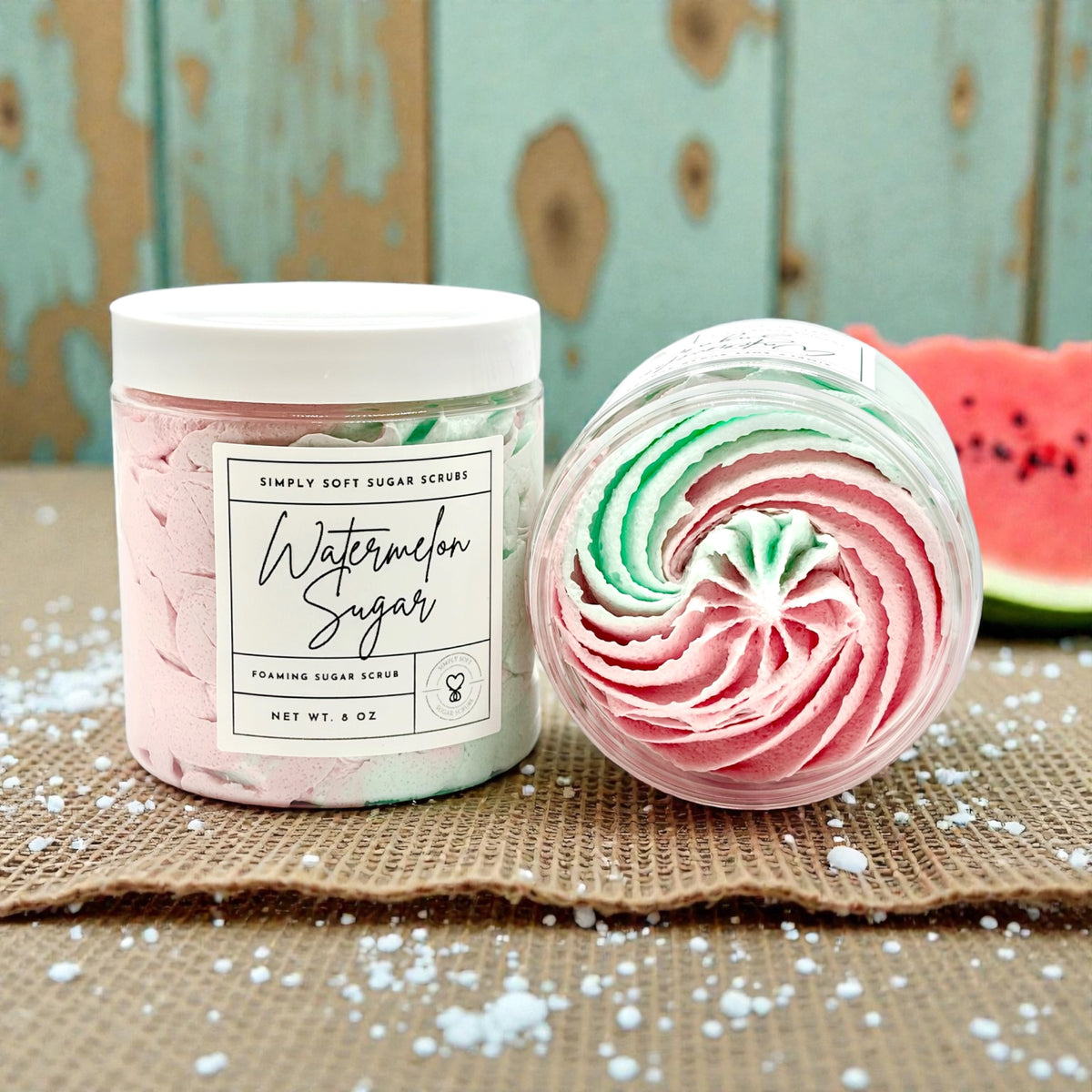 Watermelon Sugar Foaming Sugar Scrub
