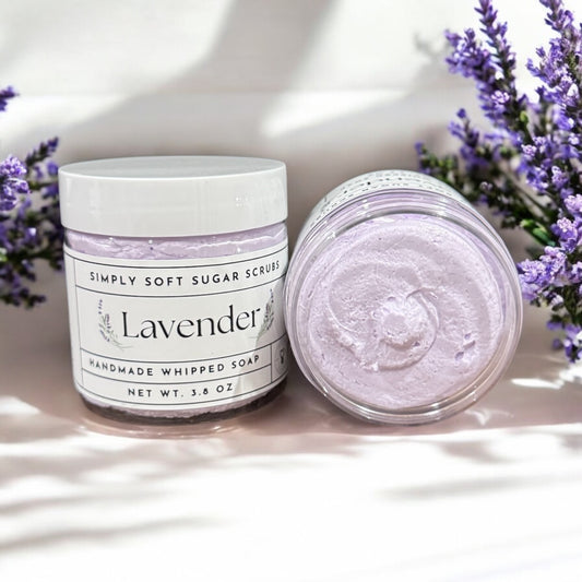 Lavender & Vanilla Whipped Soap