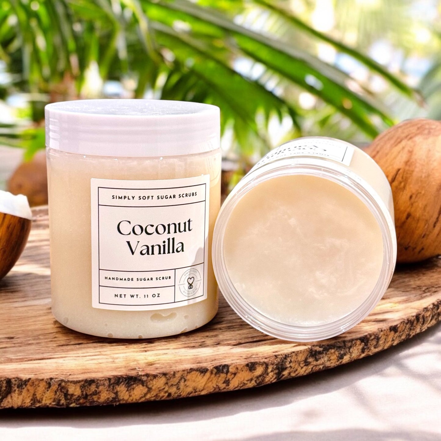 Coconut Vanilla Sugar Scrub