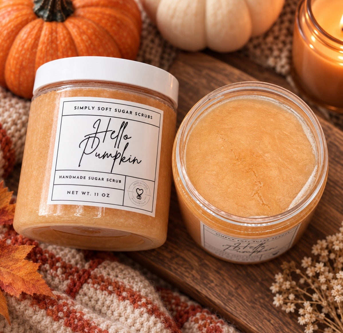 Hello Pumpkin Sugar Scrub