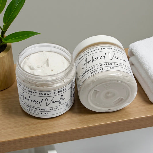 Ambered Vanilla Whipped Soap
