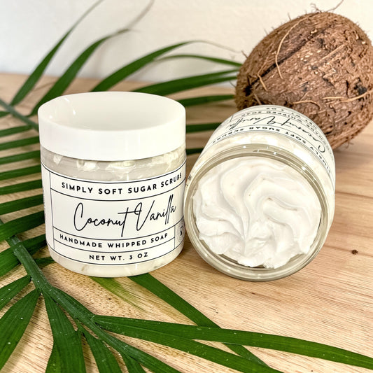 Coconut Vanilla Whipped Soap