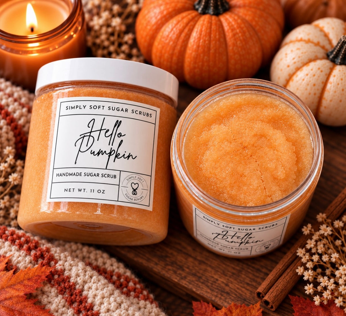 Hello Pumpkin Sugar Scrub