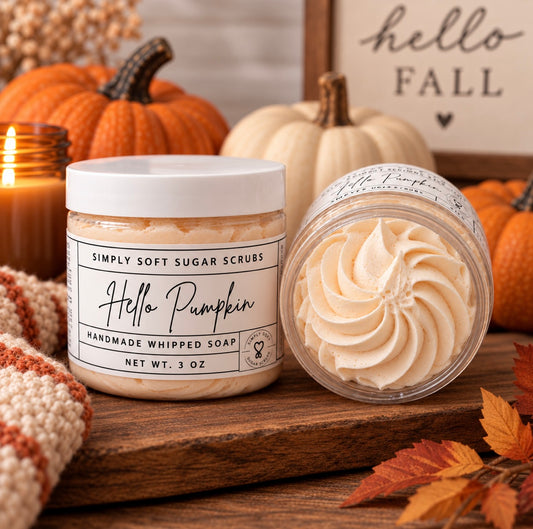 Hello Pumpkin Whipped Soap