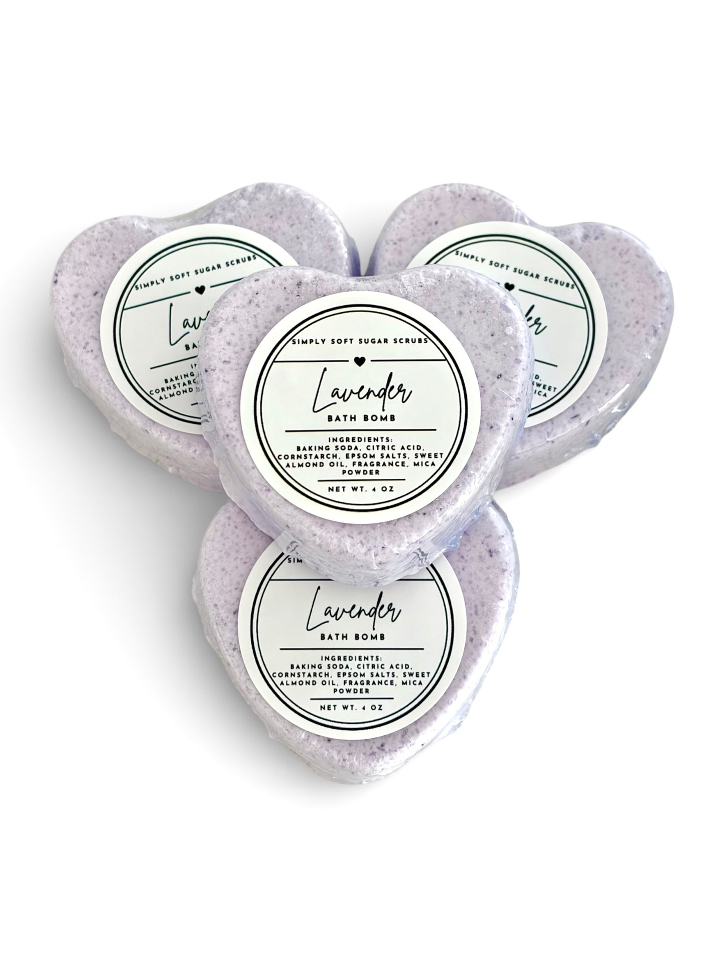 Heart Bath Bombs