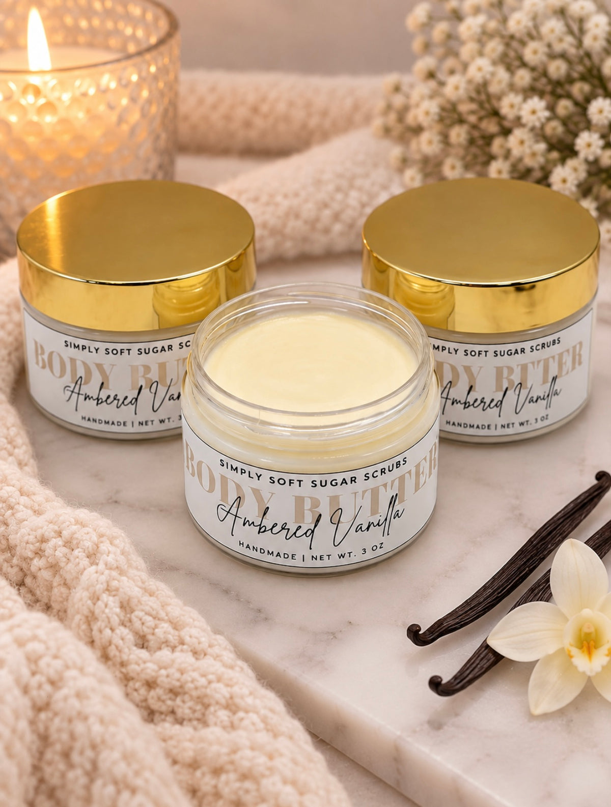 Ambered Vanilla Body Butter