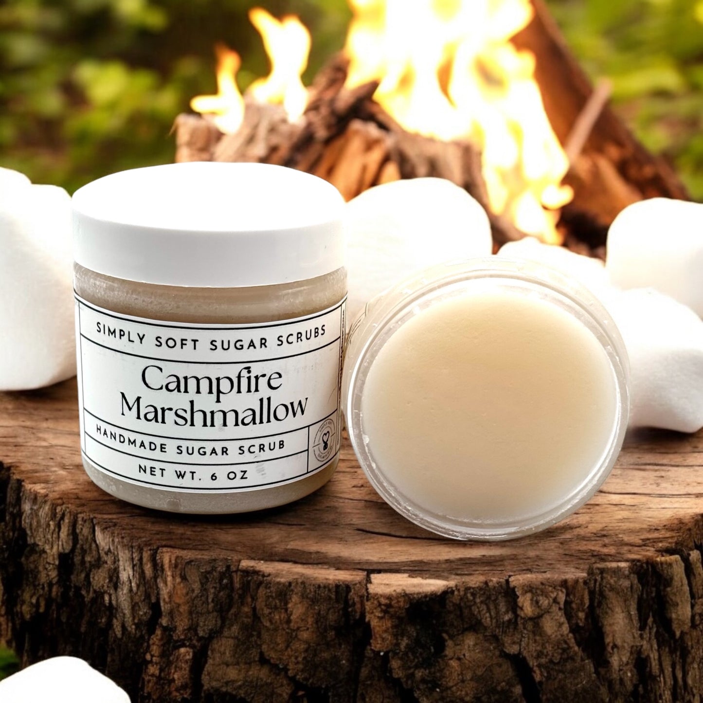 Campfire Marshmallow Sugar Scrub