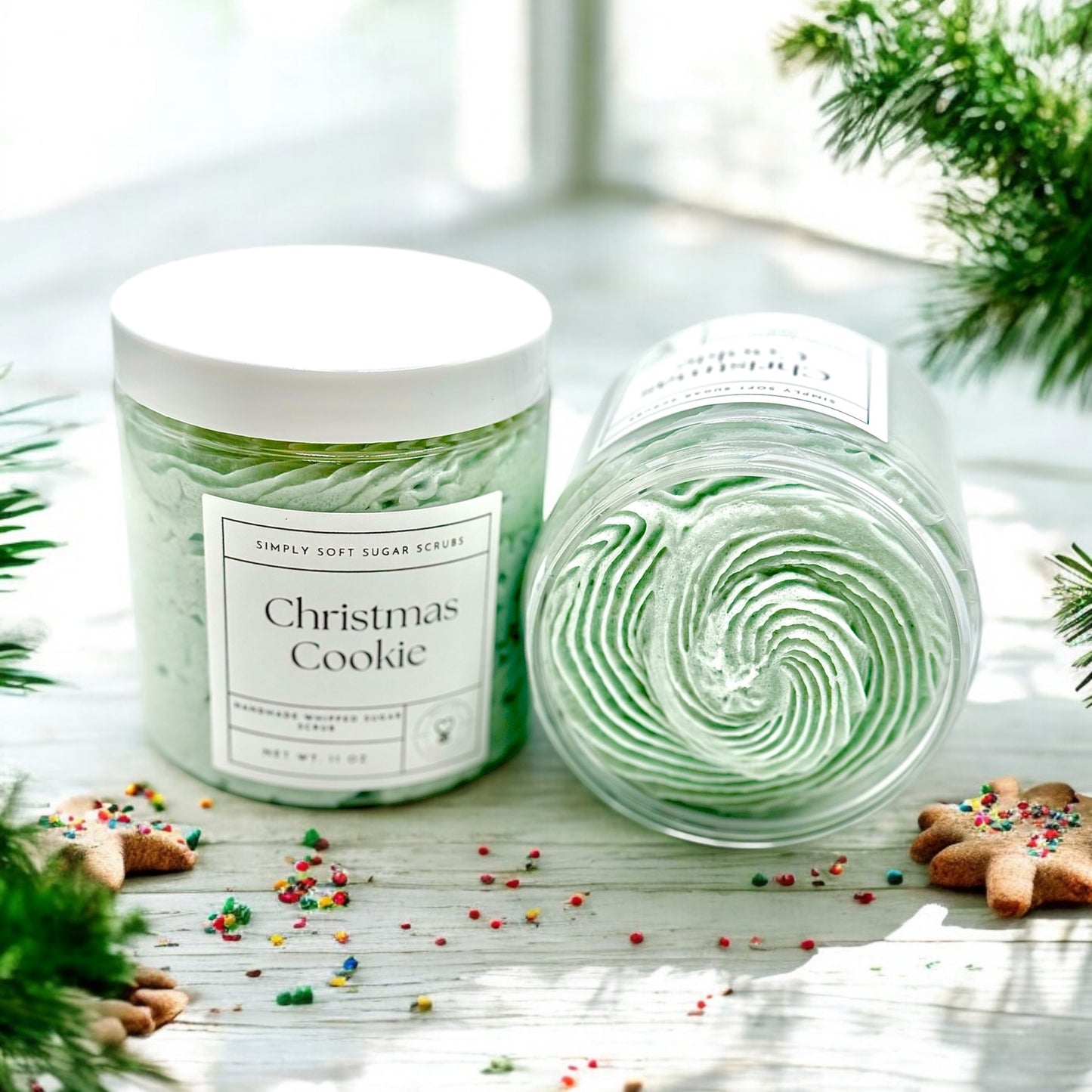 Christmas Cookie Whipped Sugar Scrub