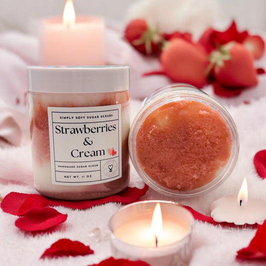 Strawberries & Cream Sugar Scrub