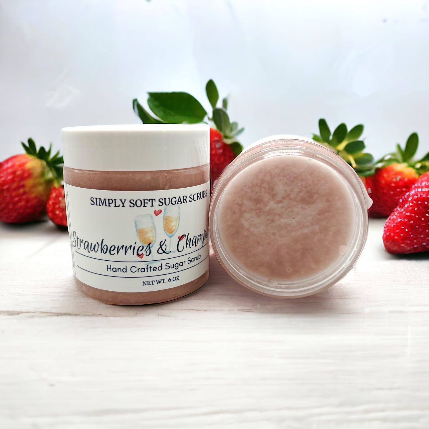 Strawberries & Champagne Sugar Scrub