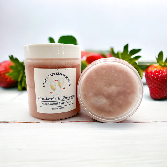 Strawberries & Champagne Sugar Scrub