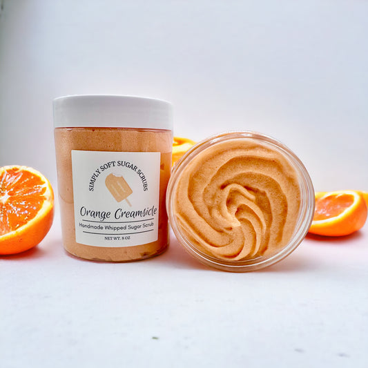 Orange Creamsicle Whipped Sugar Scrub