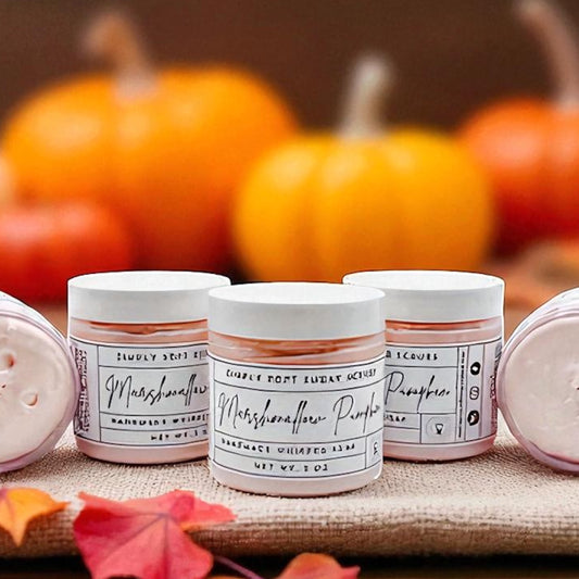 Marshmallow Pumpkin Whipped Soap