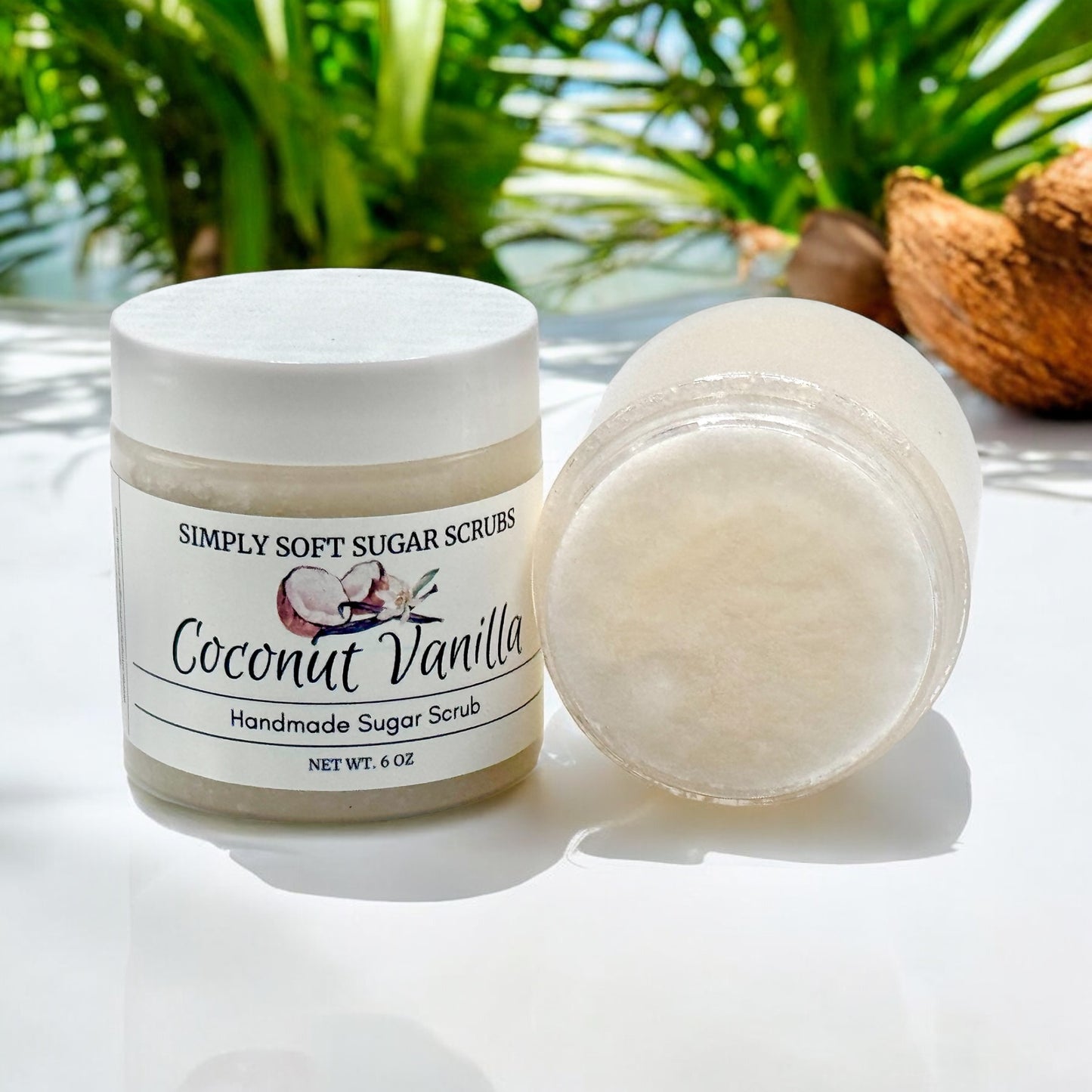 Coconut Vanilla Sugar Scrub