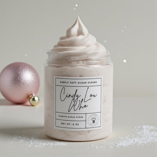 Cindy Lou Who Foaming Sugar Scrub