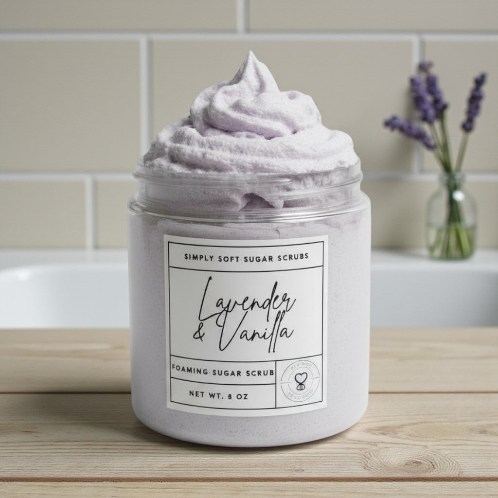 Foaming Sugar Scrubs