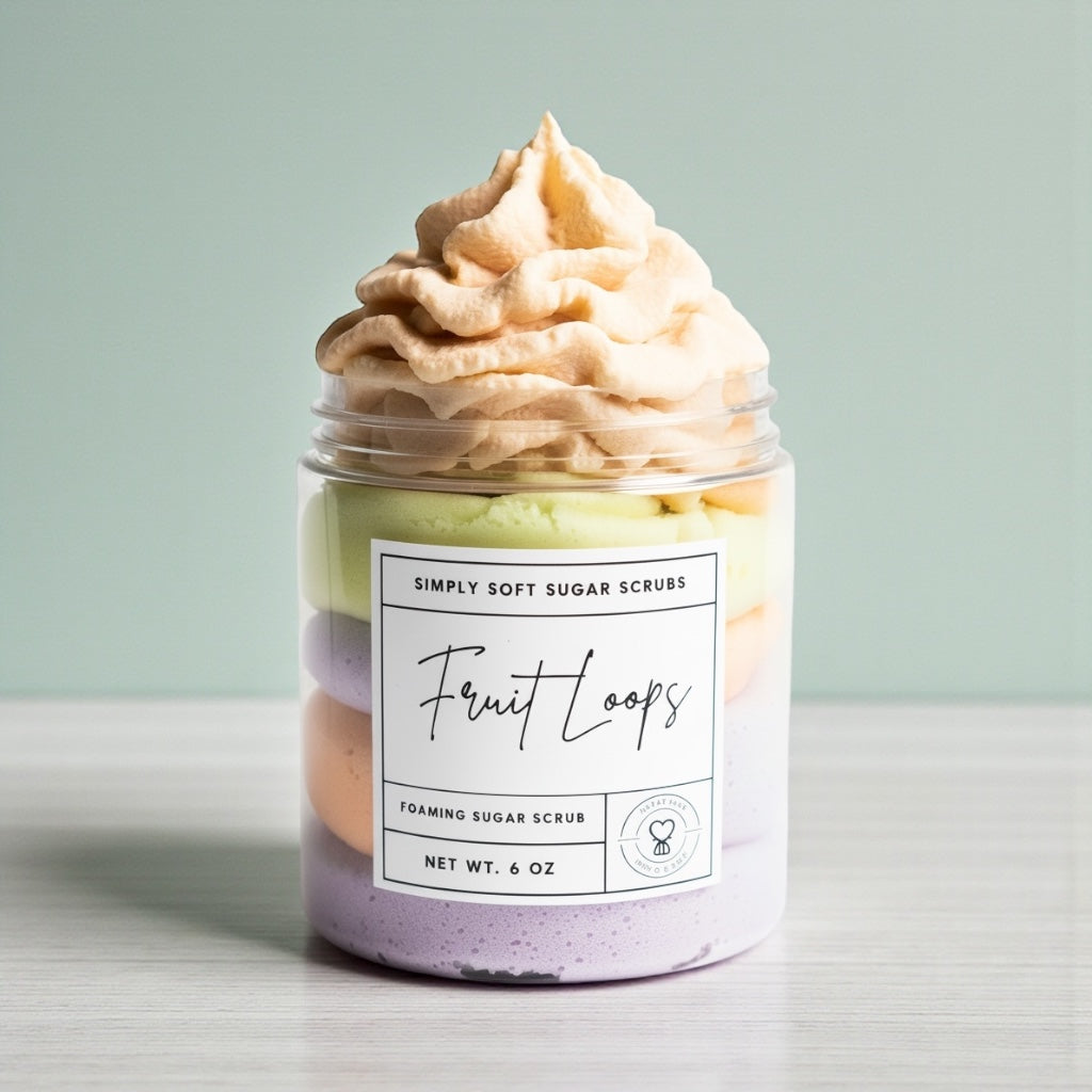 Foaming Sugar Scrubs