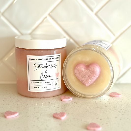 Strawberries & Cream Sugar Scrub