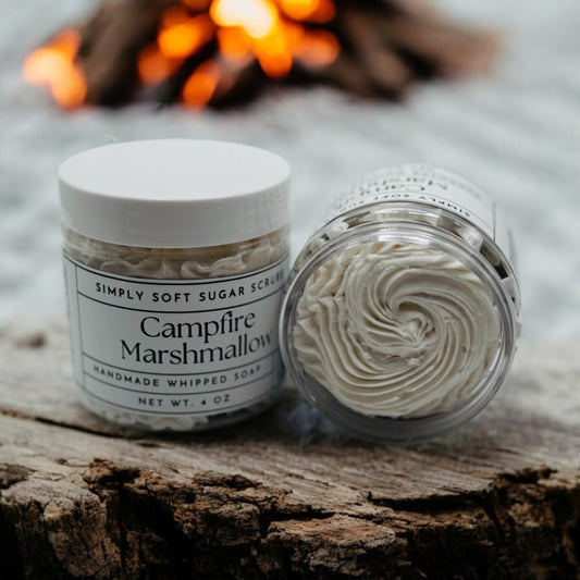 Campfire Marshmallow Whipped Soap